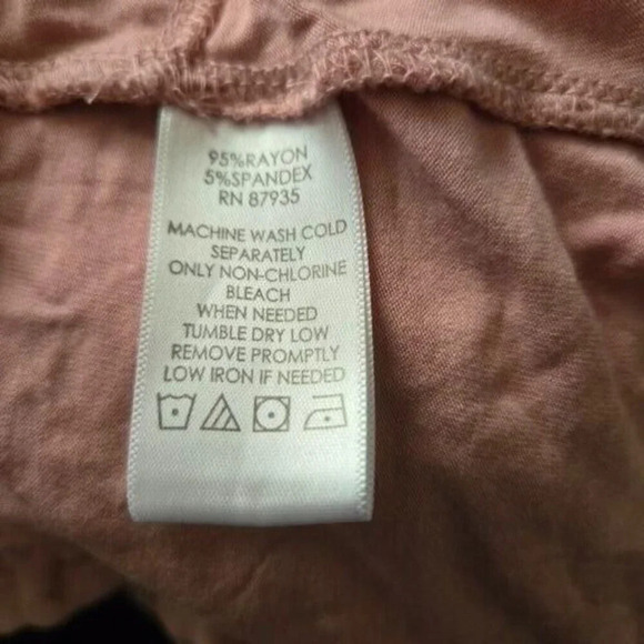 LOGO Lounge Lori Goldstein Women's pink Plus Size 1X Draped Vest Pockets - Picture 6 of 6